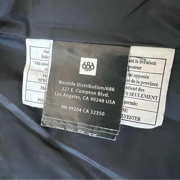 Women's 686 Vanzana Jacket Snowboard Ski Jacket infiDRY Waterproof. - Picture 13 of 14